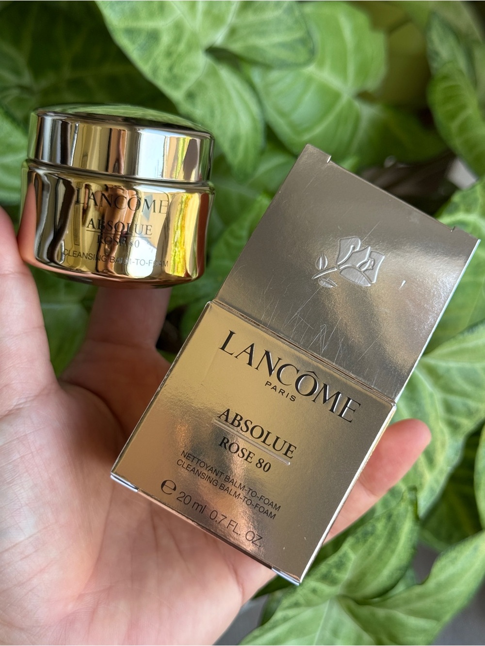 Lancôme Absolue Rose 80 Cleansing Balm-To-Foam – Mini 20ml